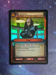 Gowron, Leader of the High Council PROMO FOIL 0P74 Star Trek CCG TCG 2nd Edition - Picture 1 of 1