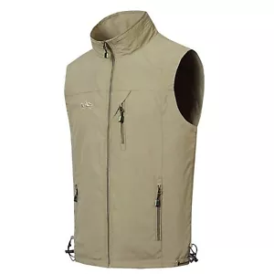 Lightweight Fall Zip Up Fast Drying Fishing Vest for Men/Women Regular Size L - Picture 1 of 1
