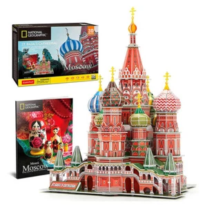 CubicFun St. Basil's Cathedral Moscow 3D Puzzle NEW - Picture 1 of 4