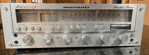 Vintage Marantz 2252b Stereo Receiver alle Zifferblätter getestet Powers On UNGETESTET Lesen - Bild 1 von 9