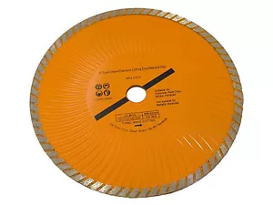 Disco de corte de diamante turbo de 9" 230 mm (húmedo y seco) - Imagen 1 de 5