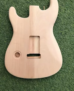 Unfinished Guitar Body Replacement H Style Mahogany Wood DIY Guitar Bolt On - Picture 1 of 2