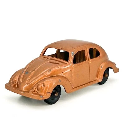 复古 Tootsietoy GOLD 3 英寸 大众大众甲虫虫钢美国人洞压铸哇! — 第 1/4 张图片