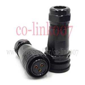 IP67, SA20 3poliger Stecker Stecker für LED Stromsignal Industriegeräte - Bild 1 von 8