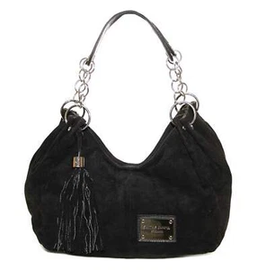 Smith and Canova Womens Dark Brown Suede Leather Shoulder Bag Work Handbag - Picture 1 of 1