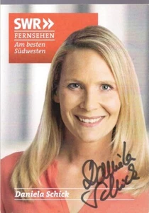 Autogramm Daniela Schick Moderatorin SWR Deutschland - Bild 1 von 1