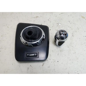 2004-2006 BMW E46 M3 SMG Transmission Panel Boot and Alcantara Knob USED OEM - Picture 1 of 11
