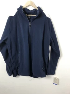 Holloway Men's zipper jacket navy and white NWT Sz XL W19 - Picture 1 of 9