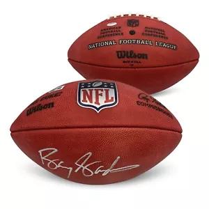 Barry Sanders Autographed NFL Signed Duke Authentic Game Football Beckett COA - Picture 1 of 2