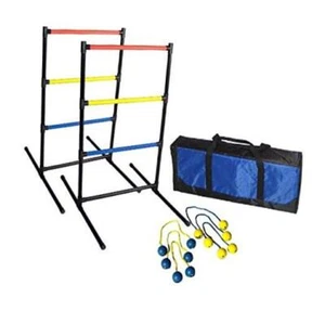 Driveway Games LADRTS-GM-00140 Ladder Ball Toss Game with 6 Bolos Bolas & - Picture 1 of 7