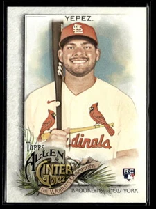 2022 Topps Allen & Ginter #238 Juan Yepez RC NM/MINT - Picture 1 of 2