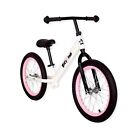 16 Inch Balance Bike, Toddler Bicycle Ages 5-8, Air Tires, Footrests, No Peda...
