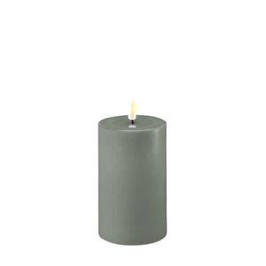 Deluxe Homeart Flameless Candle - Salvie Green 7.5 x 12.5cm - Picture 1 of 1