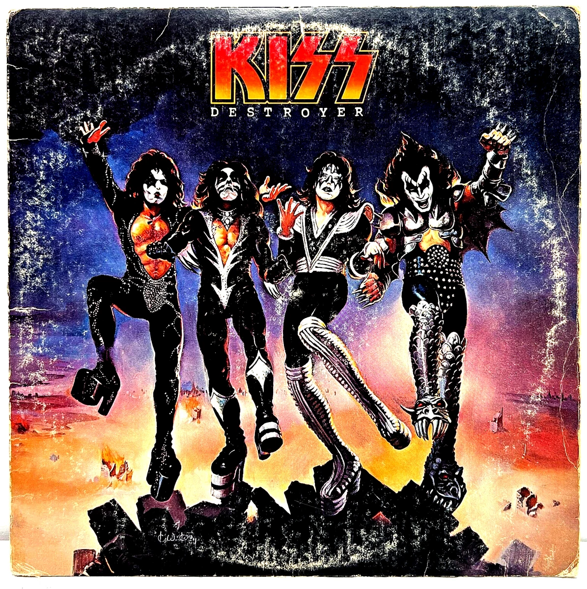 KISS DESTROYER ビンテージ 当時物　　　　　　　　　デッドストック KISS DESTROYER ビンテージ 当時物 デッドストック