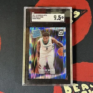 2017-18 MALIK MONK Donruss Ottica Classificata Rookie #190 SHOCK SGC 9,5 - Foto 1 di 2