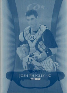 2010 TriStar Pursuit JOSH PHEGLEY #98 Rookie Press Plate 1/1 - Picture 1 of 2
