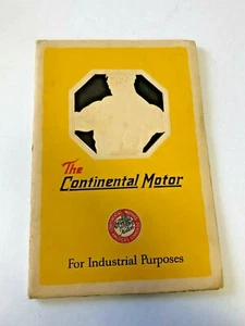 Vintage "The Continental Motor" Booklet - Picture 1 of 5