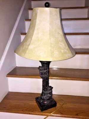 Pier One Key West Tropical Chimpancé Mono Bambú Árbol Resistente Lámpara y Pantalla 32" Foto 1 de 4