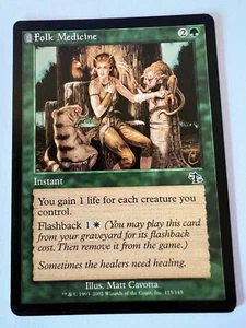 MTG Magic The Gathering Judgment Folk Medicine Common LP - Picture 1 of 2