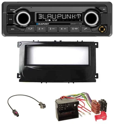 Blaupunkt Bluetooth DAB MP3 USB Autoradio für Ford C-Max Galaxy Focus ab 2007 gl - Bild 1 von 4