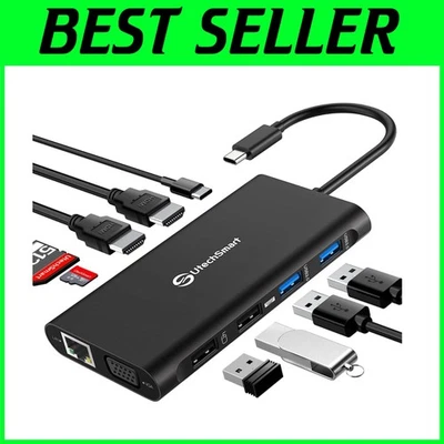 USB-C Docking Station for Dell XPS & Lenovo ThinkPad - Image 1 of 4