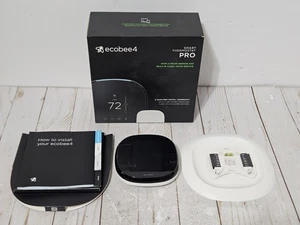 Ecobee 4 Smart Thermostat NO Power Extender Kit EB-State4P-01 READ - Picture 1 of 21