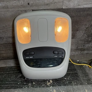 2002-2005 Dodge Ram Overhead Console Dome Map Lights Digital Display 56049706AF - Picture 1 of 7