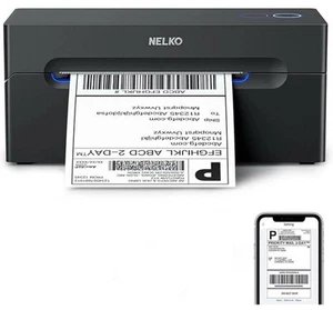 Bluetooth Thermal Label Printer, Wireless 4x6 Shipping Label Printer for Small B - Picture 1 of 10
