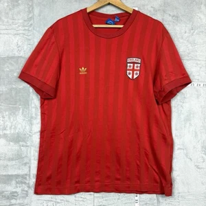 ADIDAS Trefoil ENGLAND National Soccer Jersey #10 T-Shirt Retro REPLICA SIZE XL - Picture 1 of 6