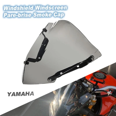 Tapa de humo para parabrisas pare-brise para Yamaha MT-09 FZ-09 2014 2015 2016 Foto 1 de 4