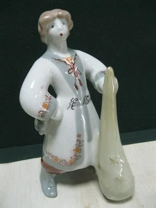 Kotigoroshko Ukrainian porcelain figurine author Albul Polonne ZHK Ukraine USSR - Picture 1 of 16