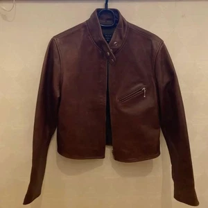 S Size Leather Jacket Short Length Single Riderleather  - Picture 1 of 12