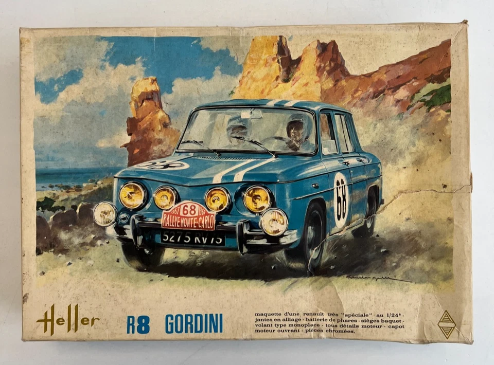 MODELLINO AUTO RENAULT R8 GORDINI 1/24 CON SCATOLA della Heller - Immagine 1 di 4