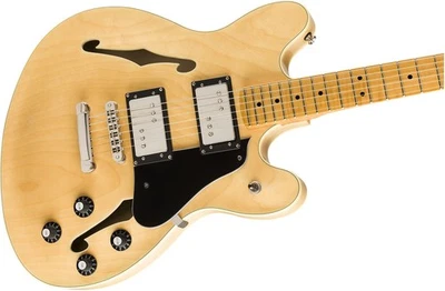 Guitarra Eléctrica Squier Classic Vibe Starcaster, Diapasón de Arce, Natural Foto 1 de 4