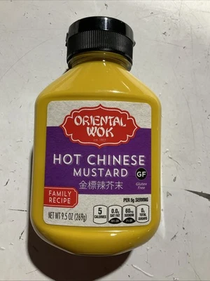 Mostaza china oriental Wok Hot 9,5 OZ Foto 1 de 3