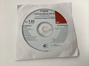 Canon CanoScan Lide 20 / Lide 30 Version 1.03 Setup CD ROM - Picture 1 of 4
