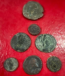 LOTE DE 7 MONEDAS ANTIGUAS. - Picture 1 of 2