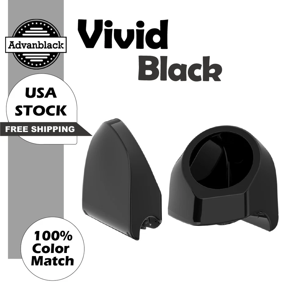 Cápsulas de altavoces Advan Vivid Black King Tour Pack Pak de 6,5"" para Advanblack y Harley Foto 1 de 4