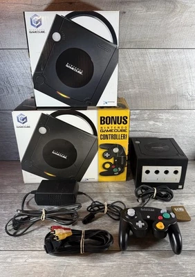 Nintendo GameCube Console Black Not Complete Tested Working(READ) - Image 1 of 4