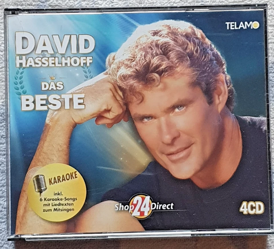 David Hasselhoff  Das Beste inkl. 6 Karaoke-Songs Box-Set  4 CDs - Bild 1 von 4