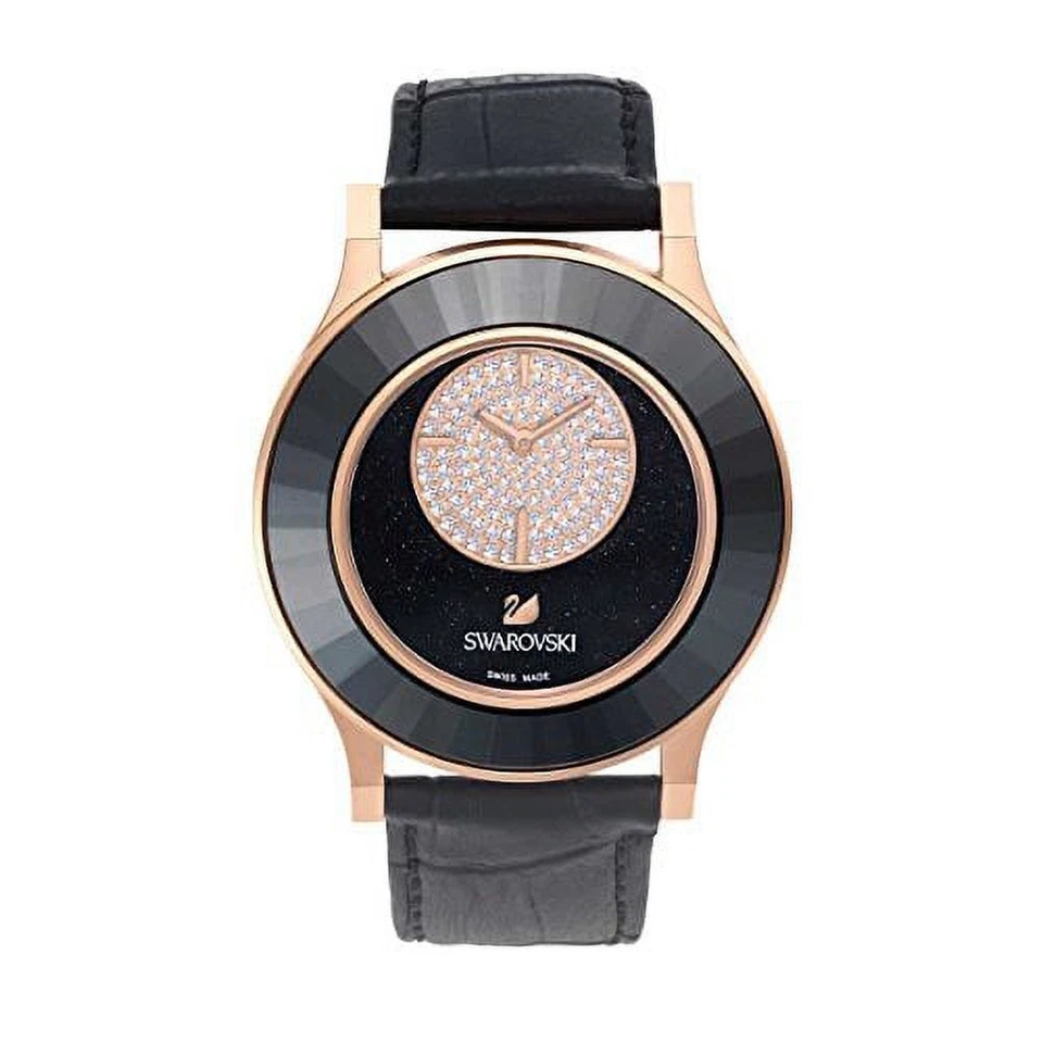 Swarovski Watch 5095484 Octea Classica Black Rose Gold