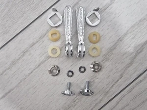 Palanca de cambios de bicicleta Campagnolo Super Record de colección piezas de bicicleta de carretera con soldadura nueva en caja - Imagen 1 de 5