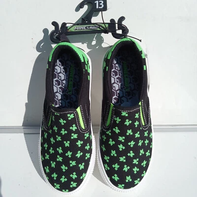 Minecraft Little & Big Boys Canvas Slip-on Sneakers ( Not Toddler Sizes) - Image 1 of 4