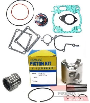 Yamaha YZ125 YZ 1992 56mm diámetro Mitaka conversión extremo superior kit, incl. Pistón Foto 1 de 4