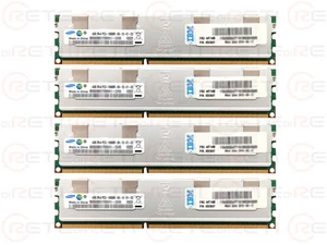 € 80+IVA IBM 44T1483 16GB (4x4GB) Server System x3550 x3650 M2 44T1493 43X5047 - Picture 1 of 1