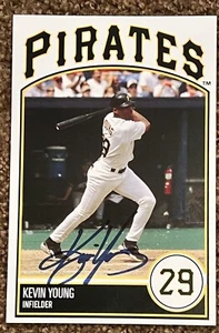 Kevin Young SIGNED AUTOGRAPHED POSTCARD Pittsburgh PIRATES PHOTO 4X6 - Picture 1 of 3