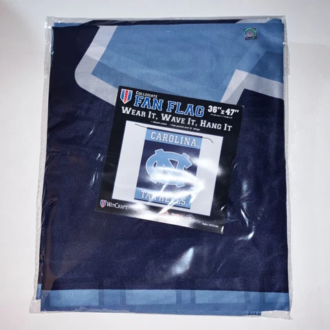 North Carolina UNC Tar Heels NCAA Fan Flag Banner Collegiate WinCraft 36" x 47" Cover