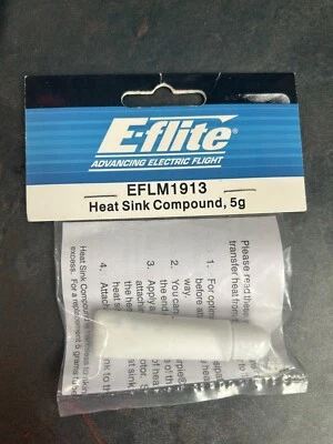 B112 E-flite Heat Sink Compound, 5g EFLM1913 NOS - Image 1 of 2
