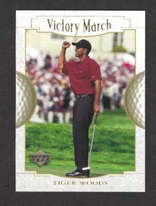 2001 UPPER DECK #151 TIGER WOODS VICTORY MARCH ROOKIE GOLF CARD - Picture 1 of 2