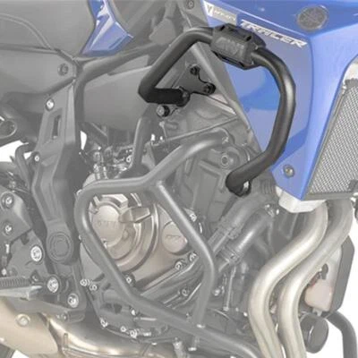 Engine guard Givi high black crash bars Yamaha MT07 Tracer 2016-2019 - Immagine 1 di 4